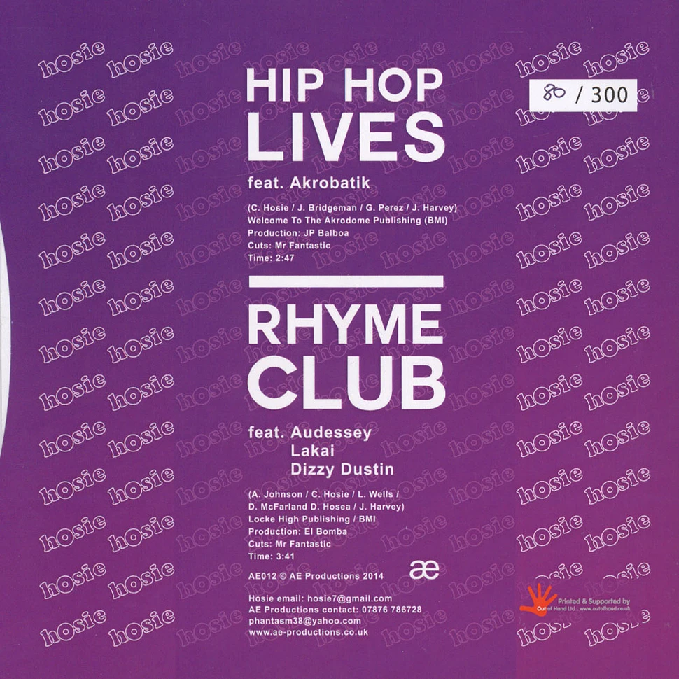 Hosie - Hip Hop Lives feat. Akrobatik