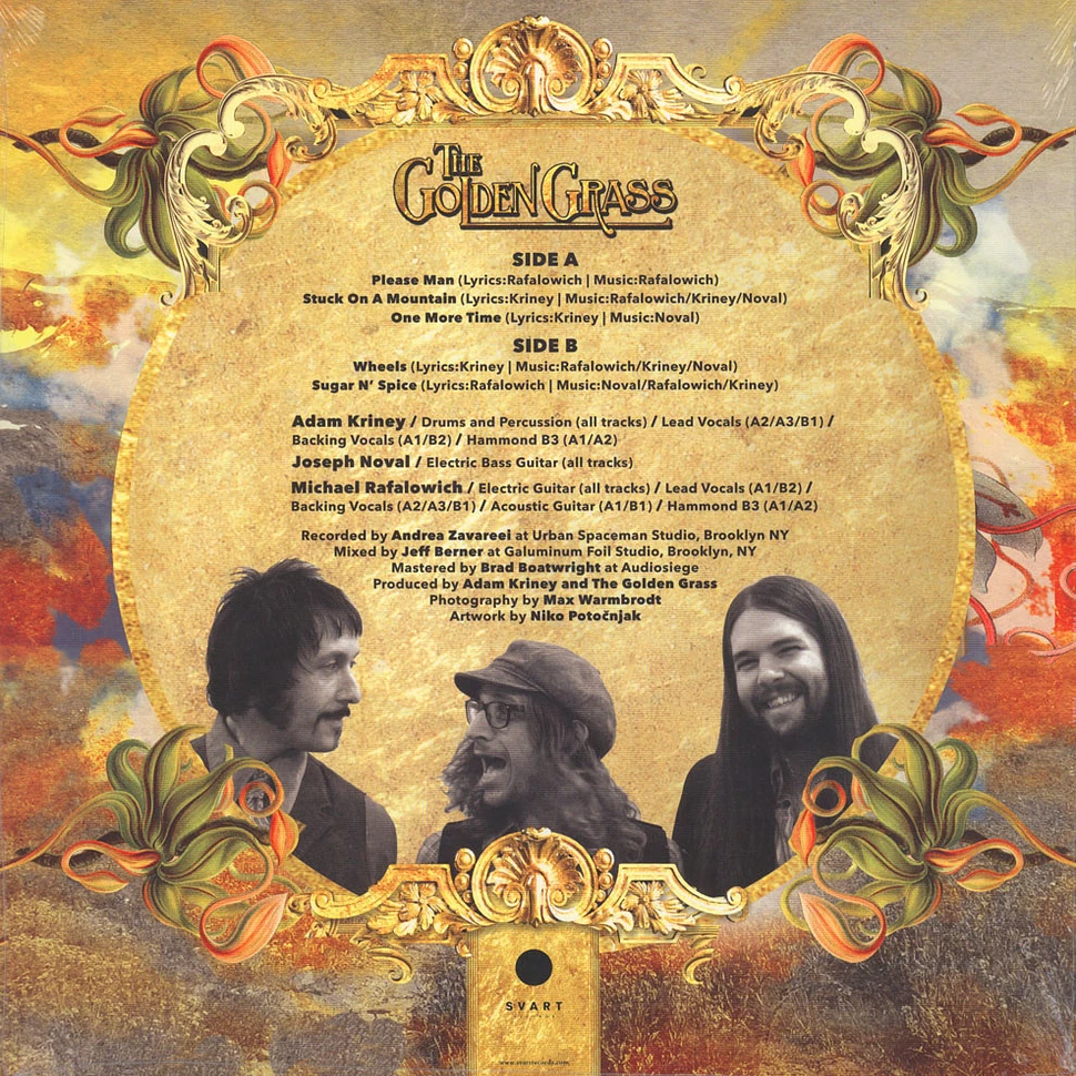 The Golden Grass - The Golden Grass Black Vinyl Edition