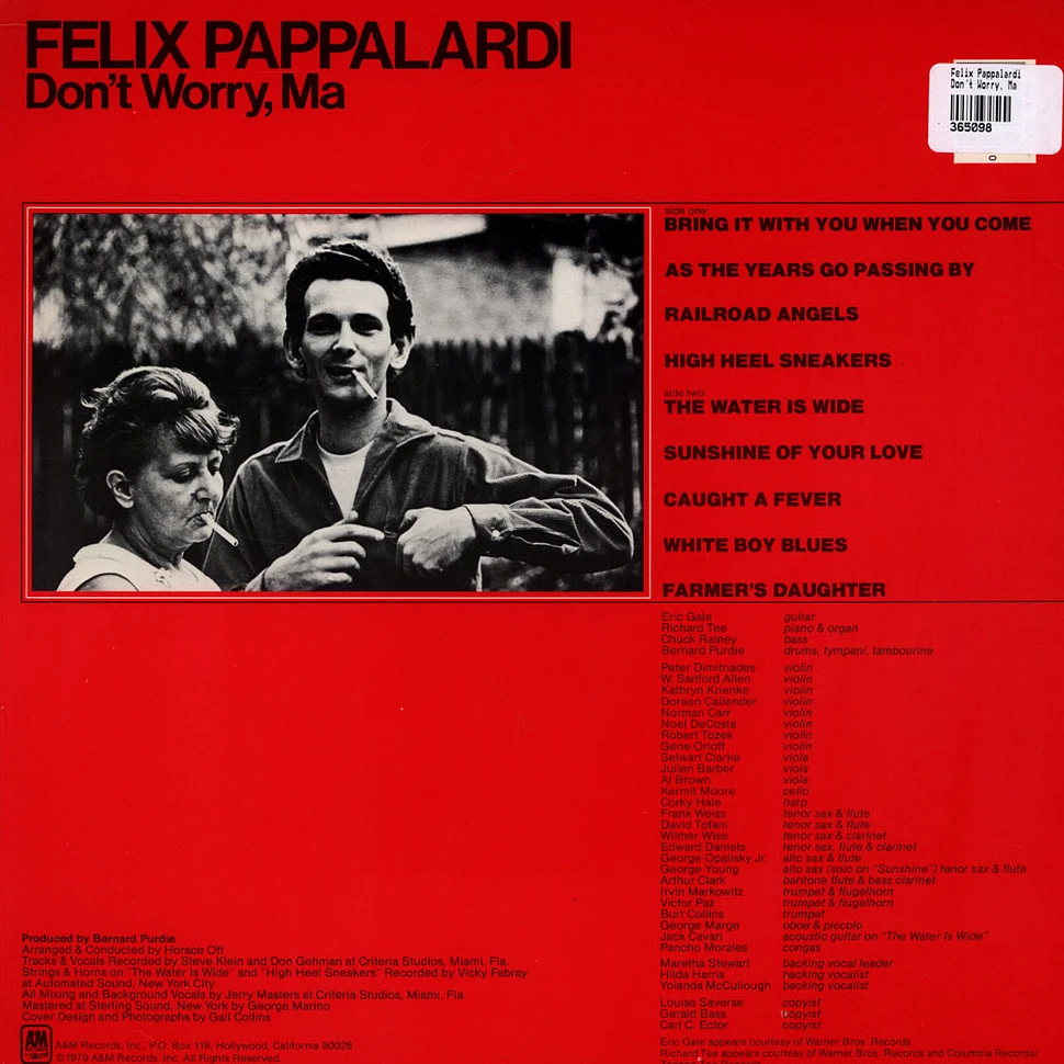 Felix Pappalardi - Don't Worry, Ma