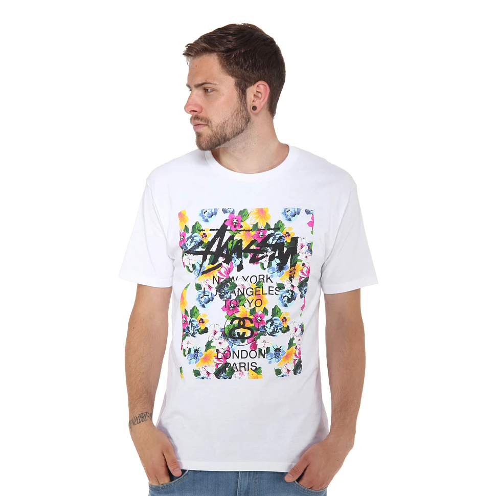 Stüssy - WT Flower Block S/S T-Shirt
