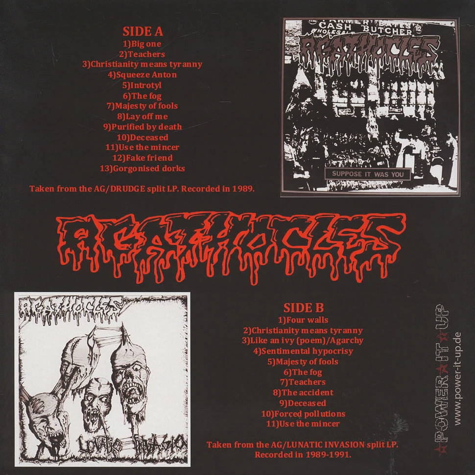 Agathocles - The LP's - 1989 - 1991