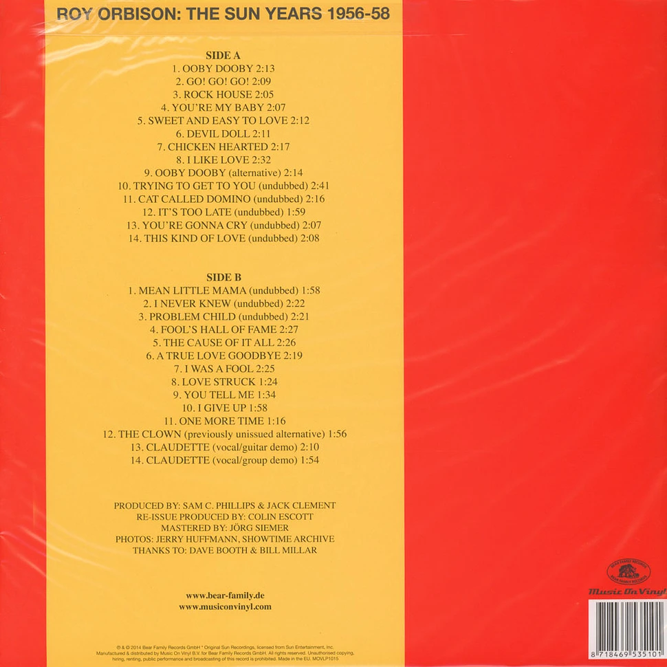 Roy Orbison - Sun Years 1956 - 1958