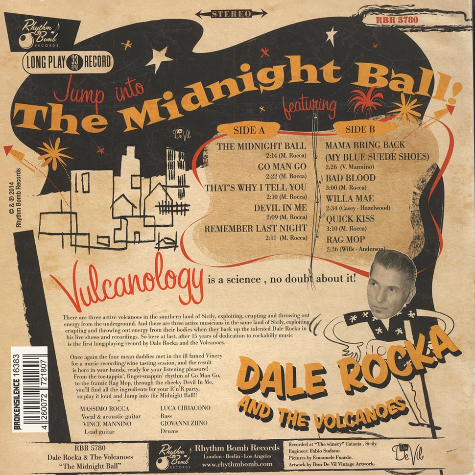 Dale Rocka & The Volcanoes - The Midnight Ball