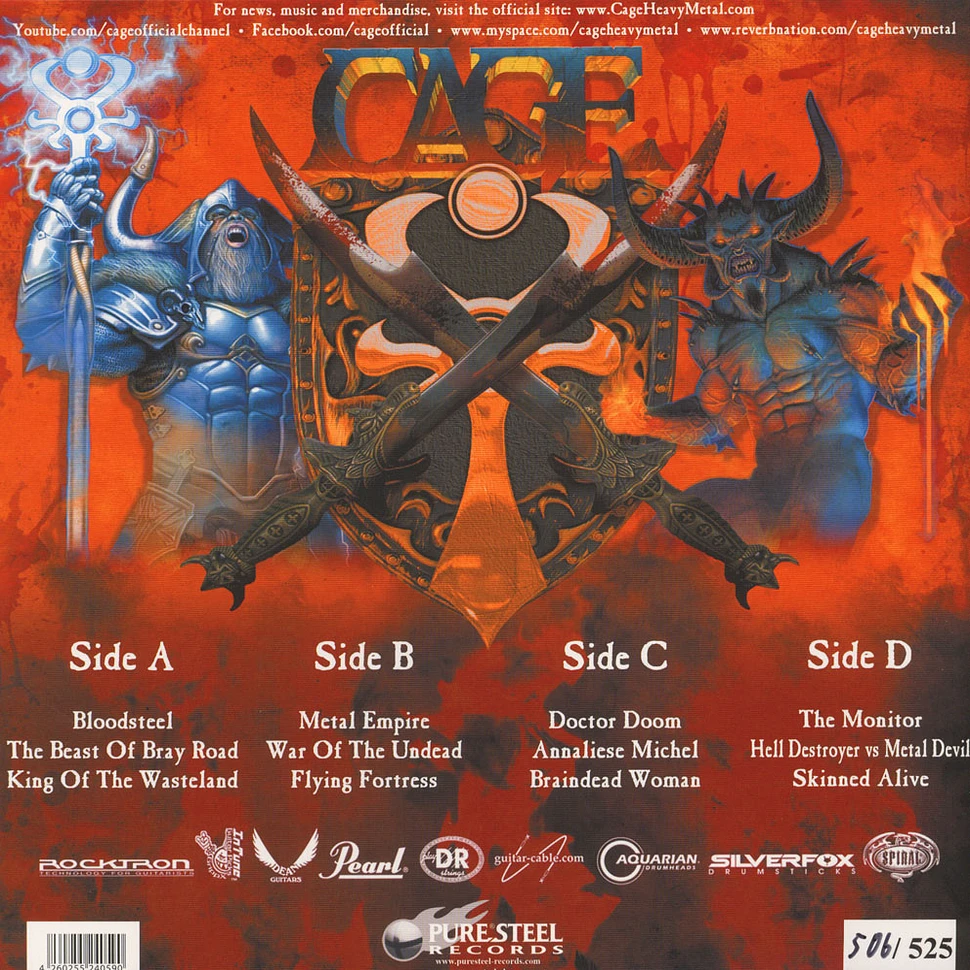 Cage - Supermacy Of Steel