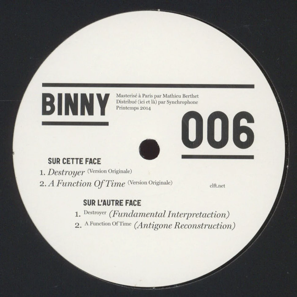 Binny - Nycthemere EP
