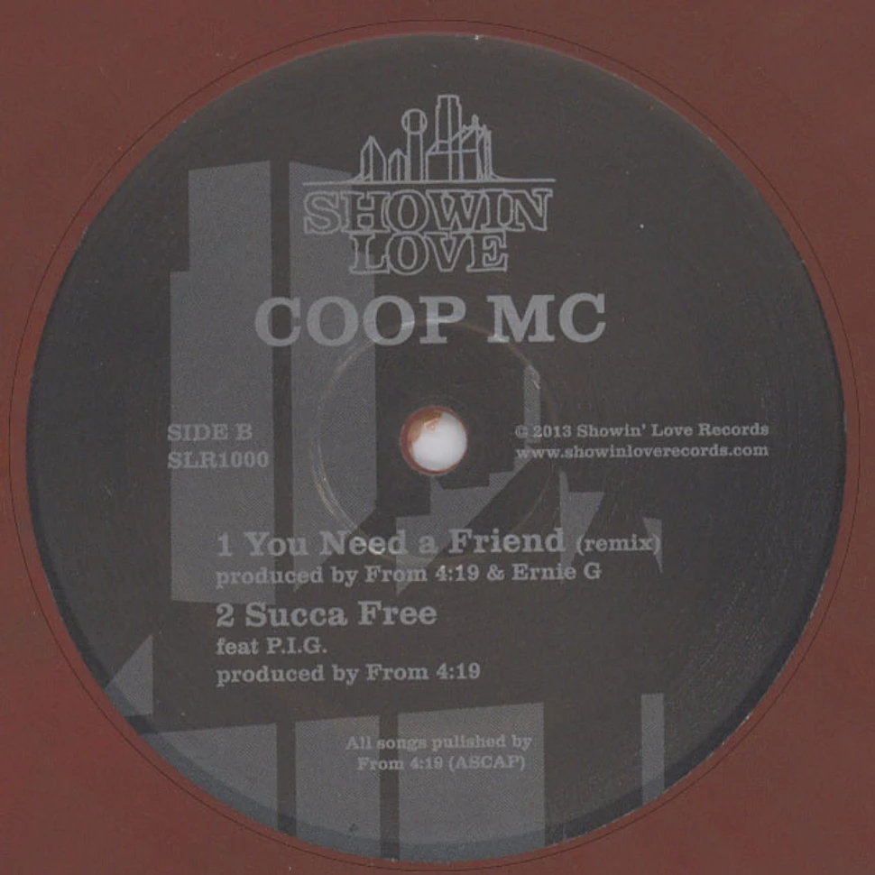 Coop MC - Watt Up Homie Red Vinyl Edition