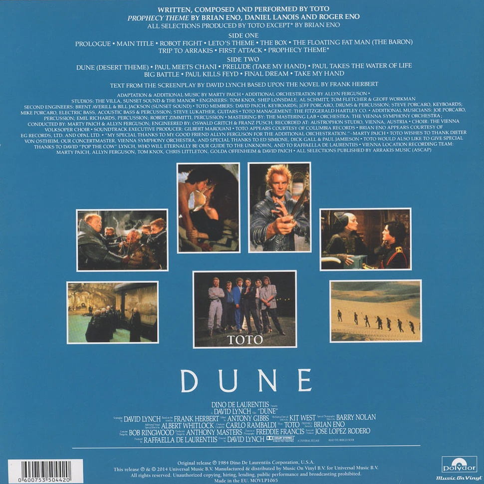 Toto - OST Dune