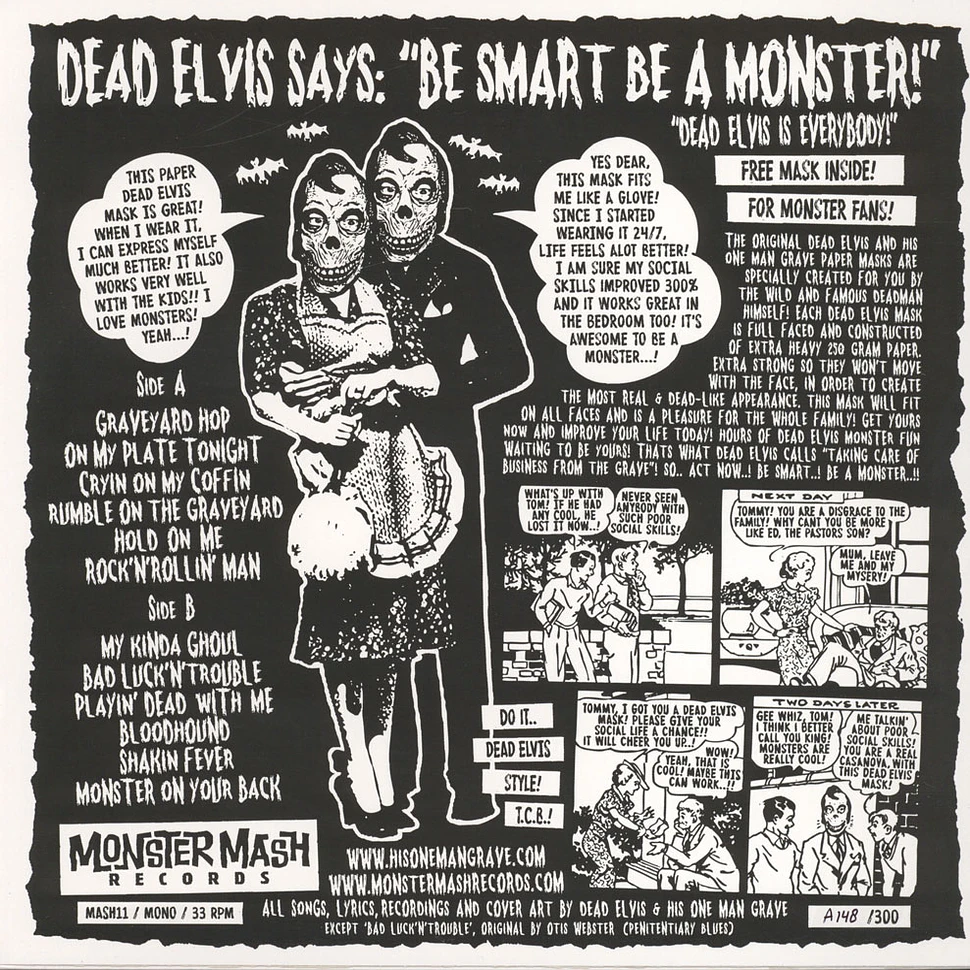 Dead Elvis & His One Man Grave - Monster Masquerade