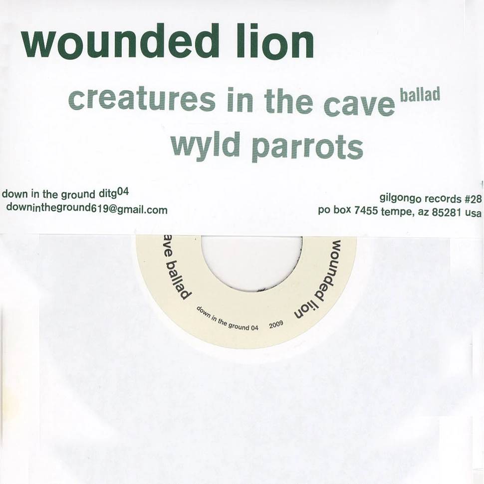 Wounded Lion - Creatures In The Cave
