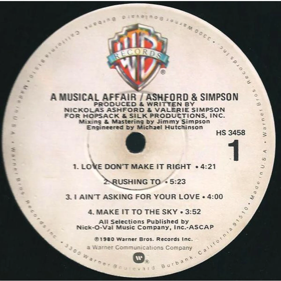 Ashford & Simpson - A Musical Affair