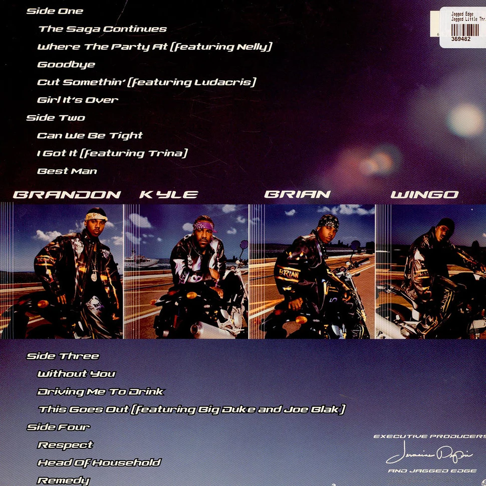 Jagged Edge - Jagged Little Thrill