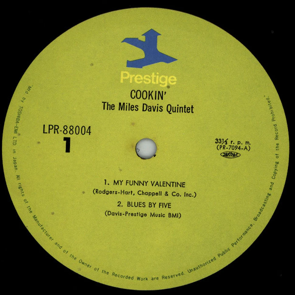 The Miles Davis Quintet - Cookin' With The Miles Davis Quintet