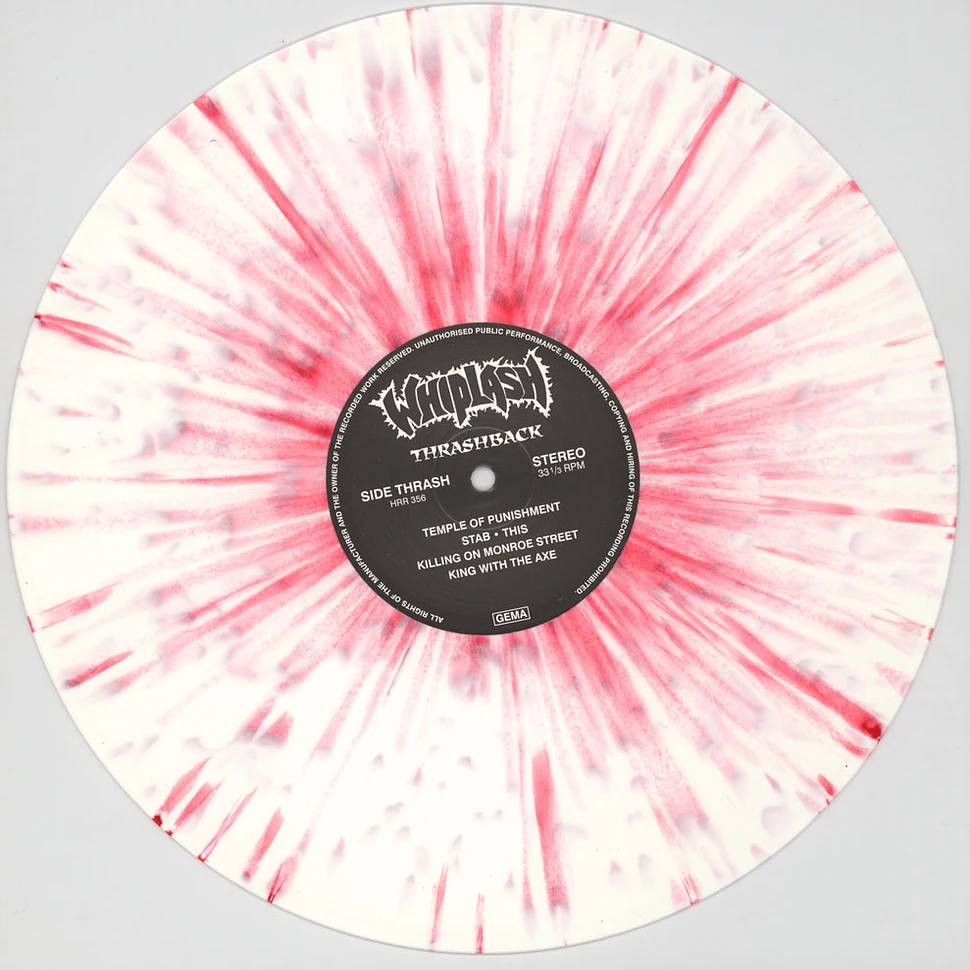 Whiplash - Thrashback Colored Vinyl Edition