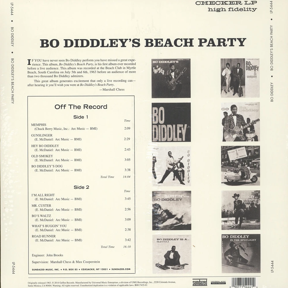 Bo Diddley - Bo Diddleys Beach Party