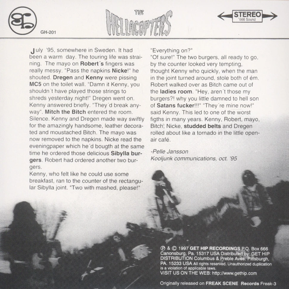 The Hellacopters - 1995