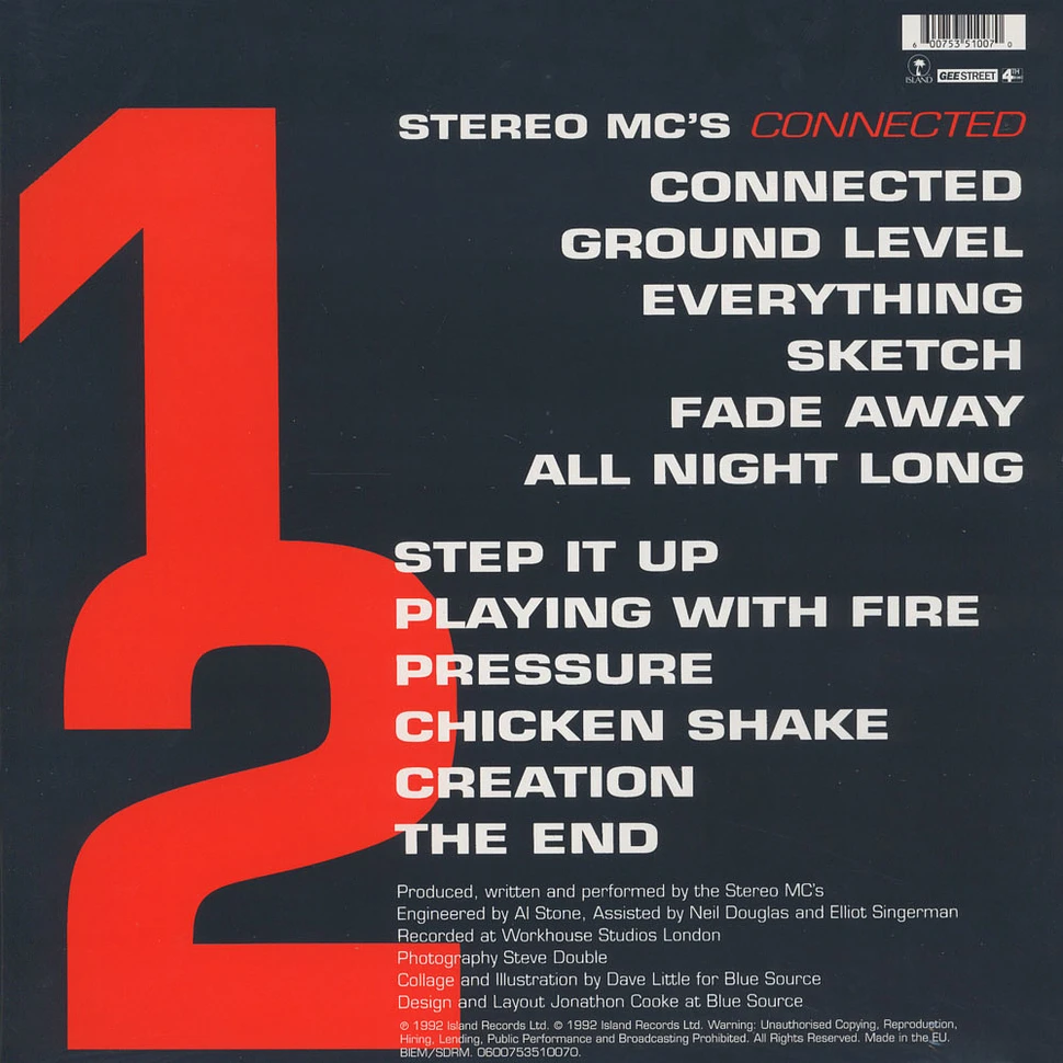 Stereo MC's - Connected Back To Black Edition