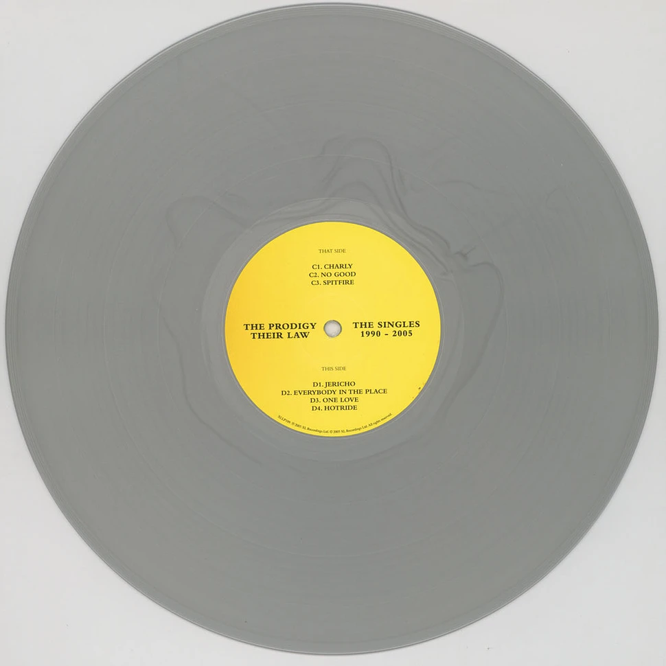 The Prodigy - Their Law - The Singles 1990-2005 Silver Vinyl Edition