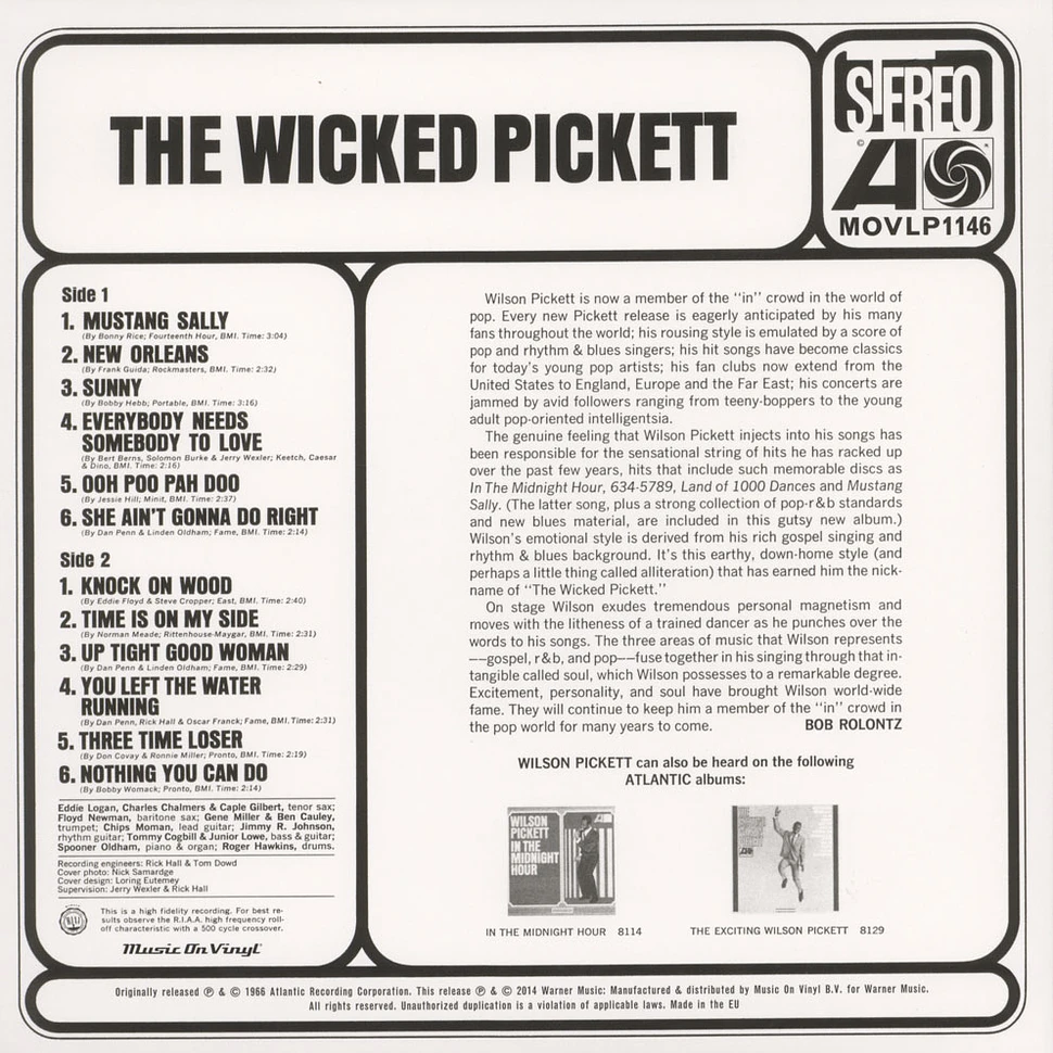 Wilson Pickett - Wicked Pickett