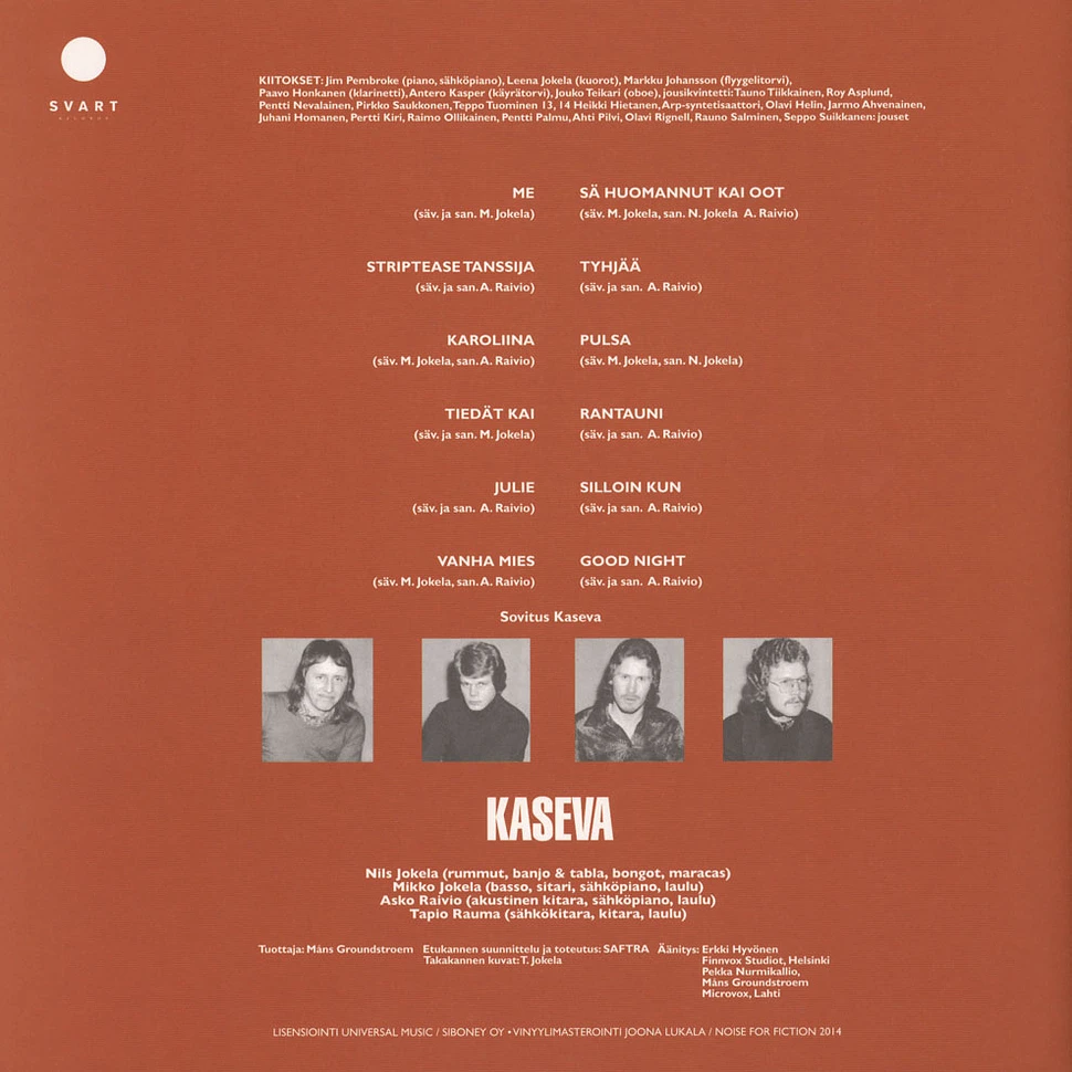 Kaseva - Silloin Kun Brown Vinyl Edition