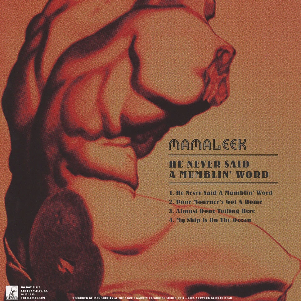 Mamaleek - He Never Said A Mumblin Word