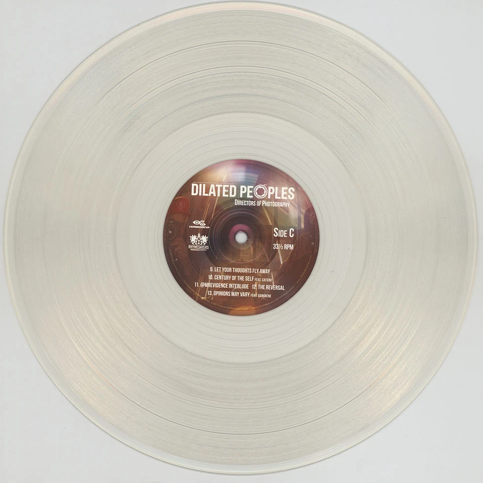 Dilated Peoples - Directors Of Photography Clear Vinyl Edition