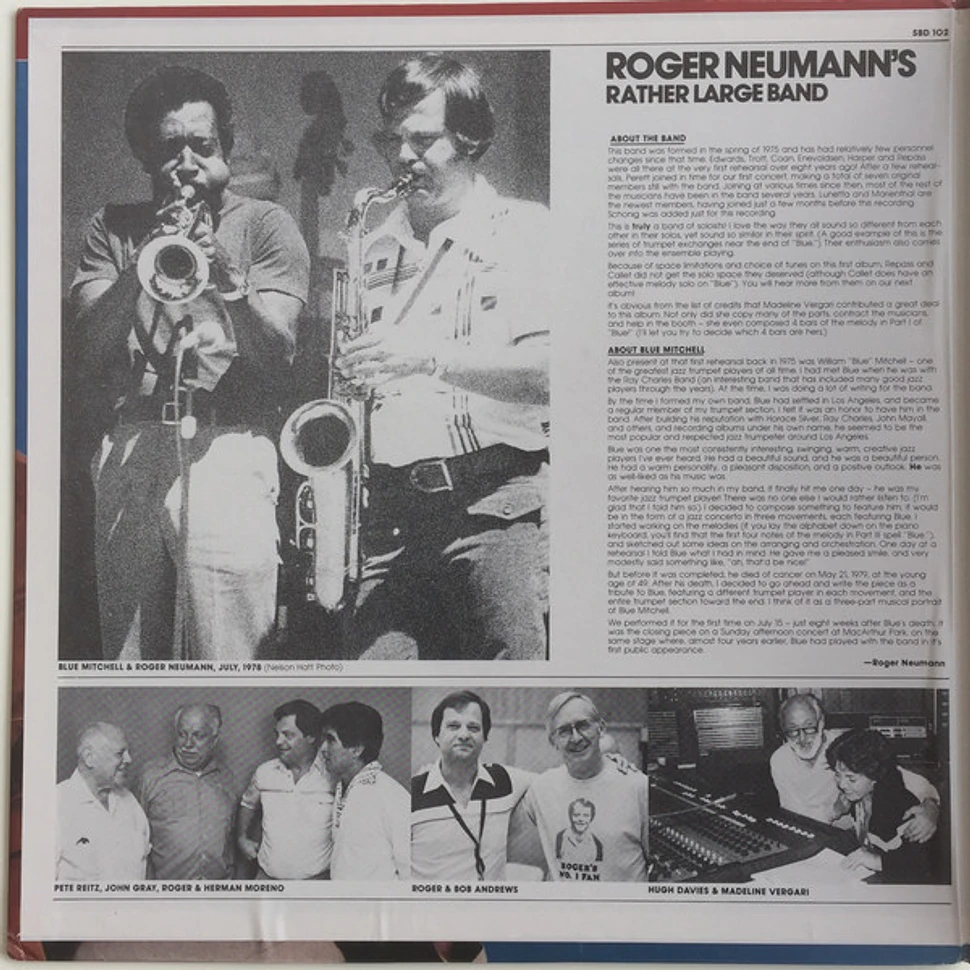 Roger Neumann's Rather Large Band - Introducing Roger Neumann's Rather Large Band