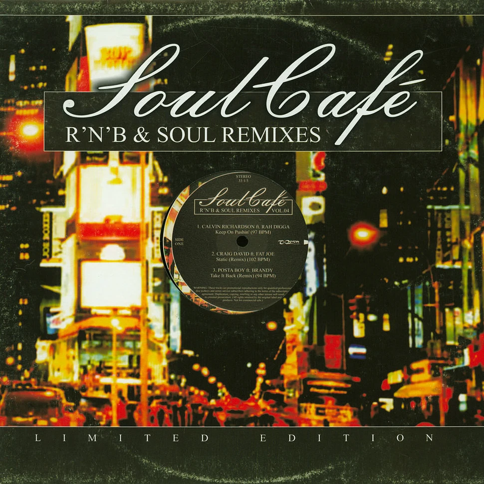 V.A. - Soul Cafe R'N'B & Soul Remixes Vol. 04