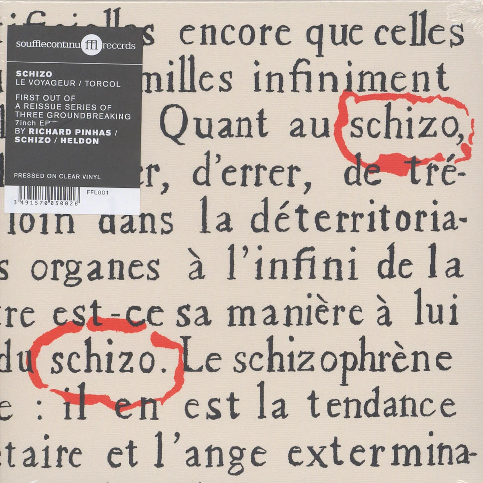 Schizo - Le Voyageur