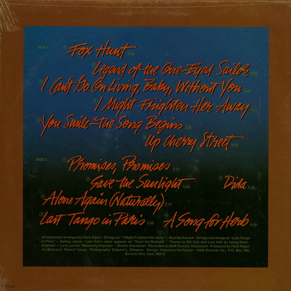 Herb Alpert & The Tijuana Brass - You Smile - The Song Begins