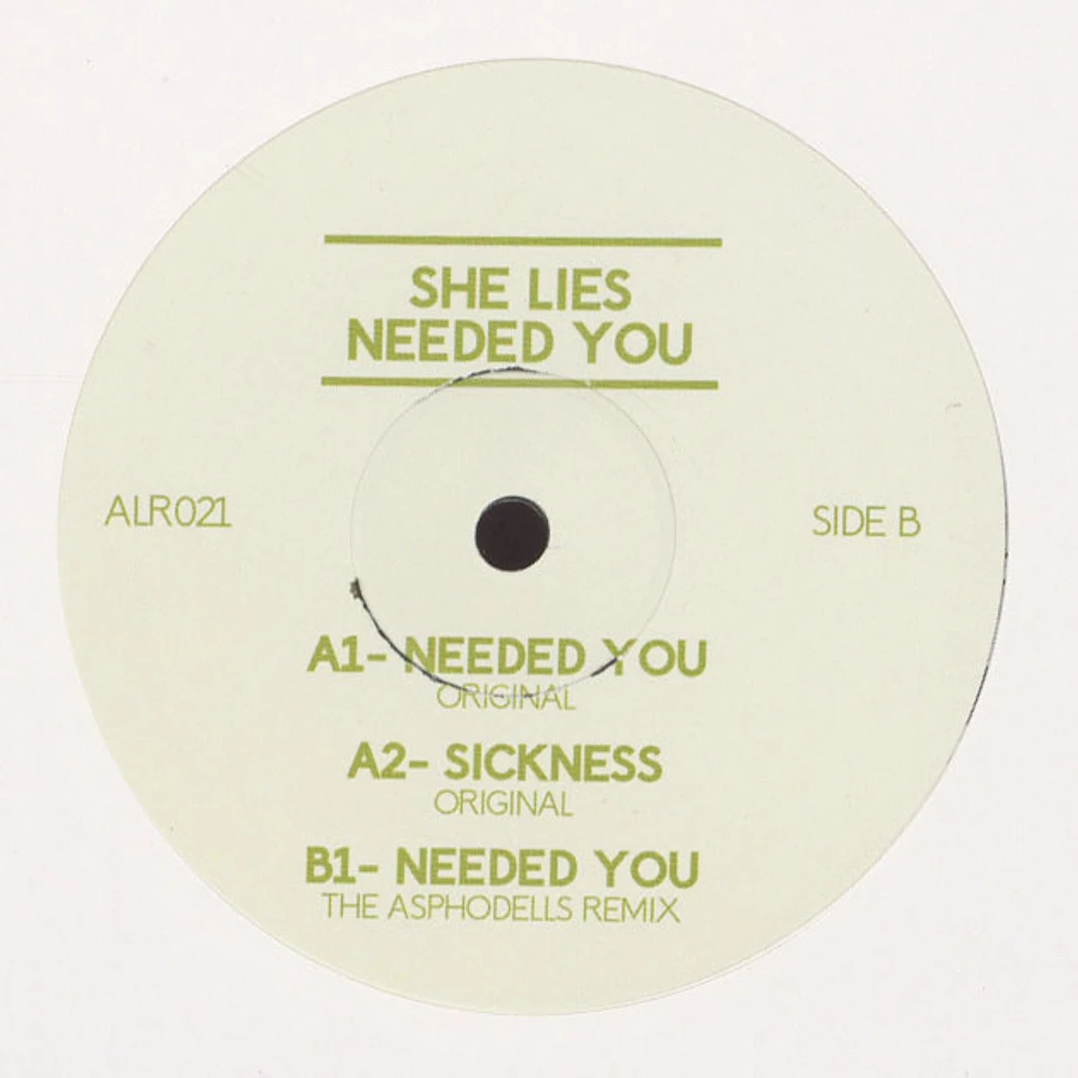 She Lies - Needed You