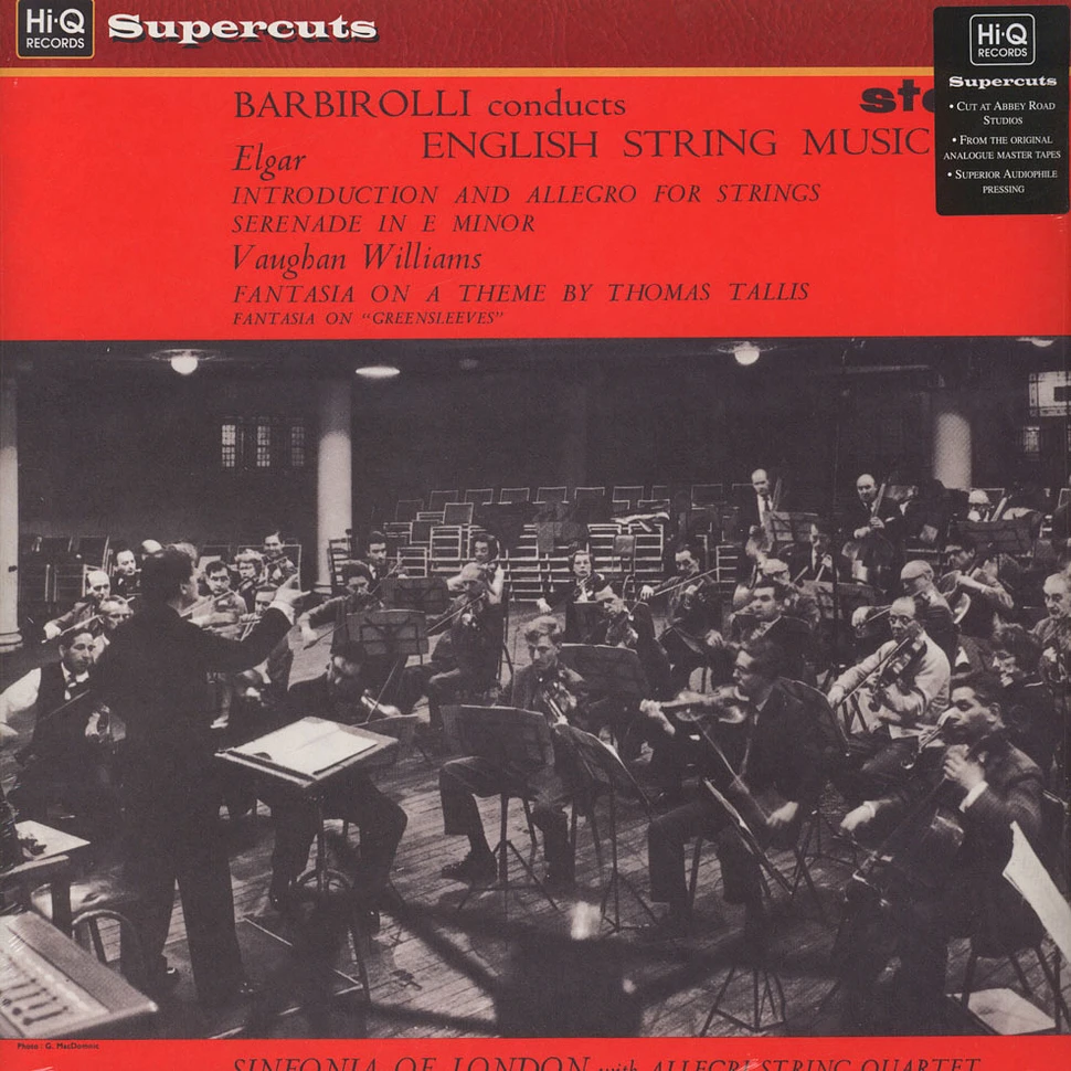Barbirolli / Sinfonia Of London - English String Music
