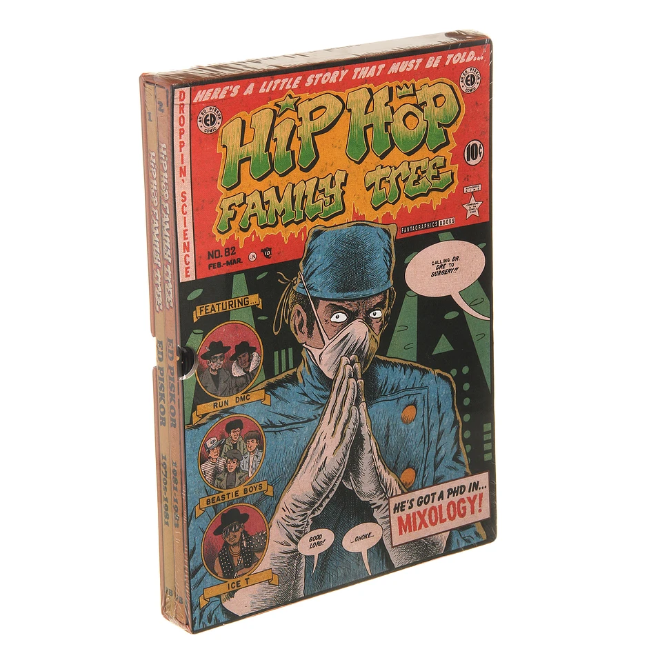 Ed Piskor - Hip Hop Family Tree Volumes 1–2: 1975–1983 Gift Box Set