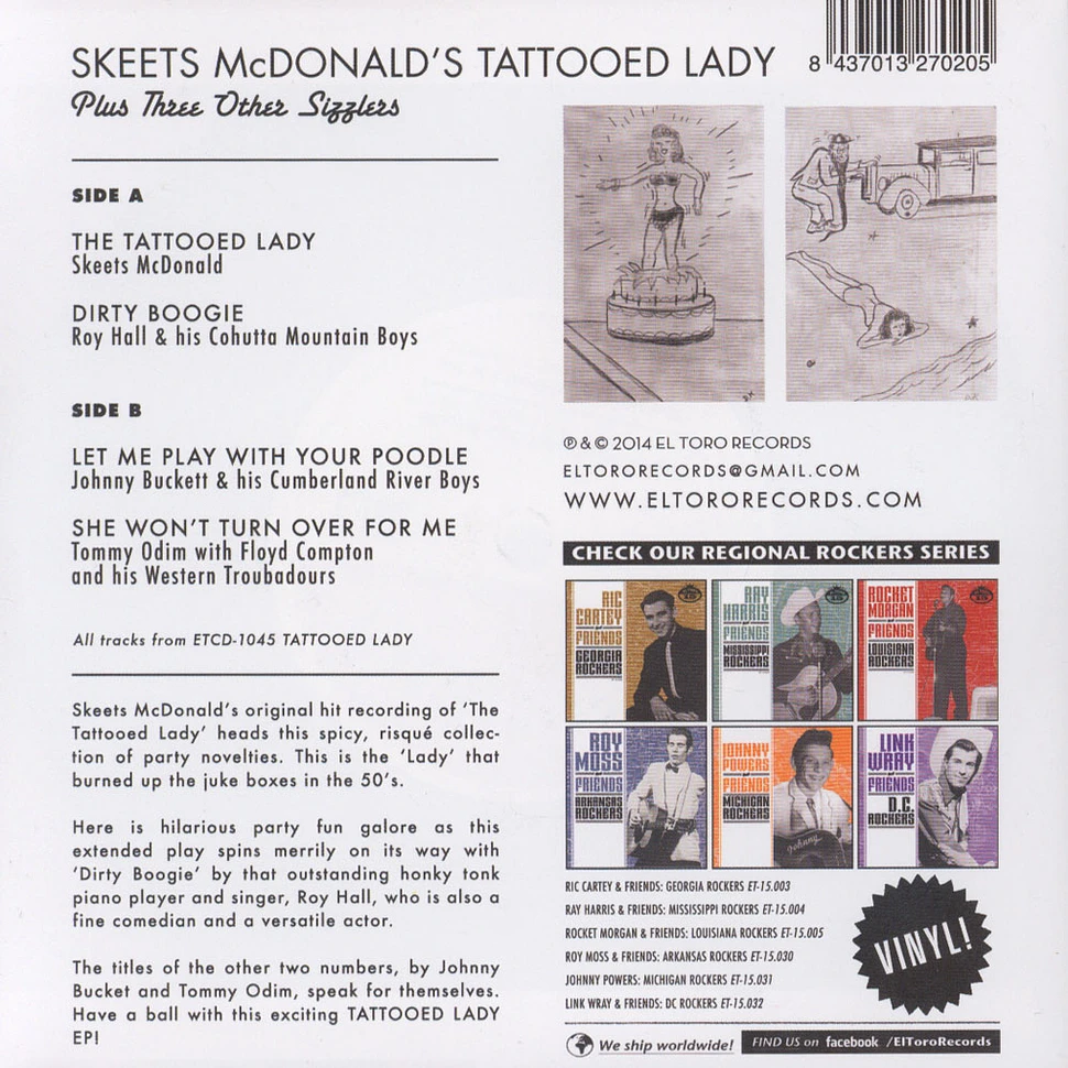 V.A. - Skeets McDonald's Tattoed Lady