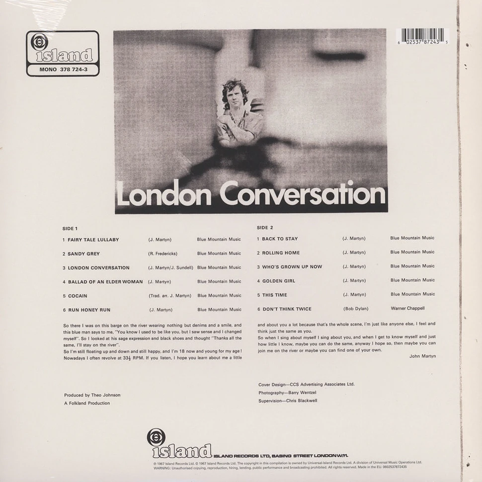 John Martyn - London Conversation Back To Black Edition