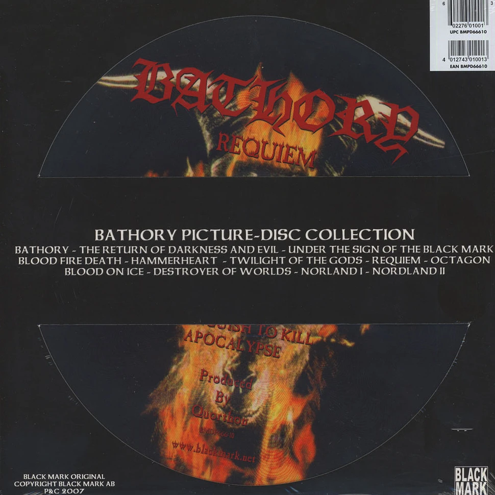 Bathory - Requiem Picture Disc Edition