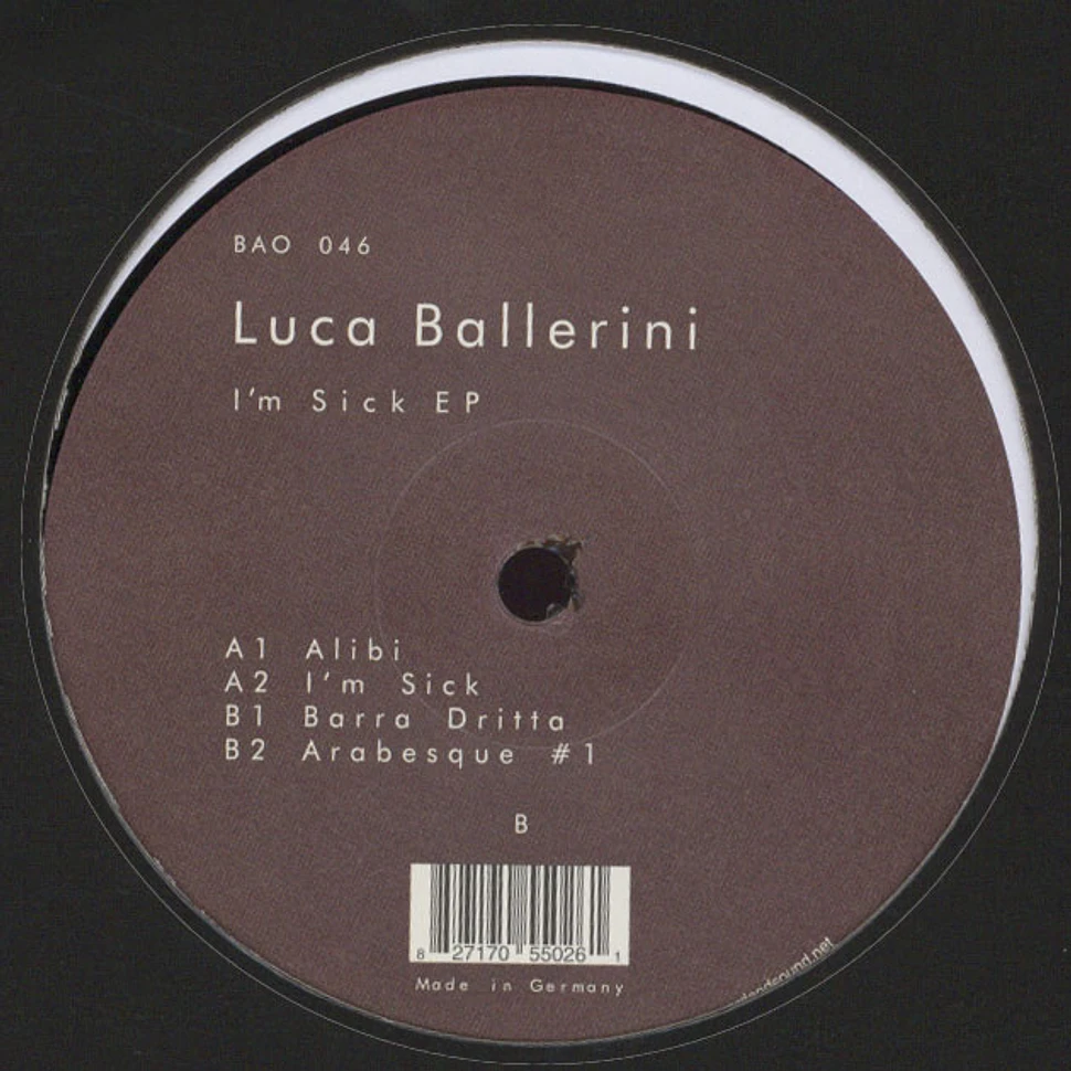 Luca Ballerini - I'm Sick EP