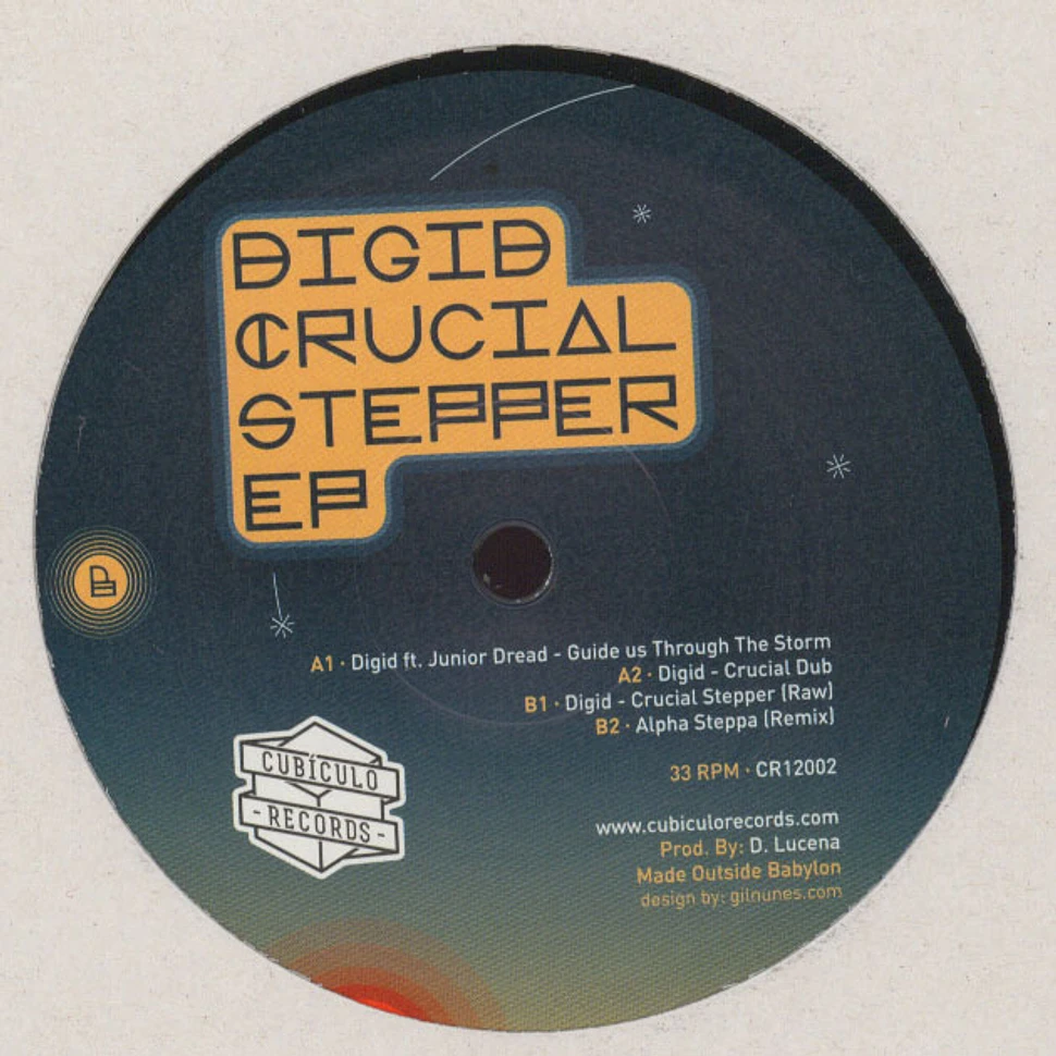 Digid - Crucial Stepper EP feat. Junior Dread