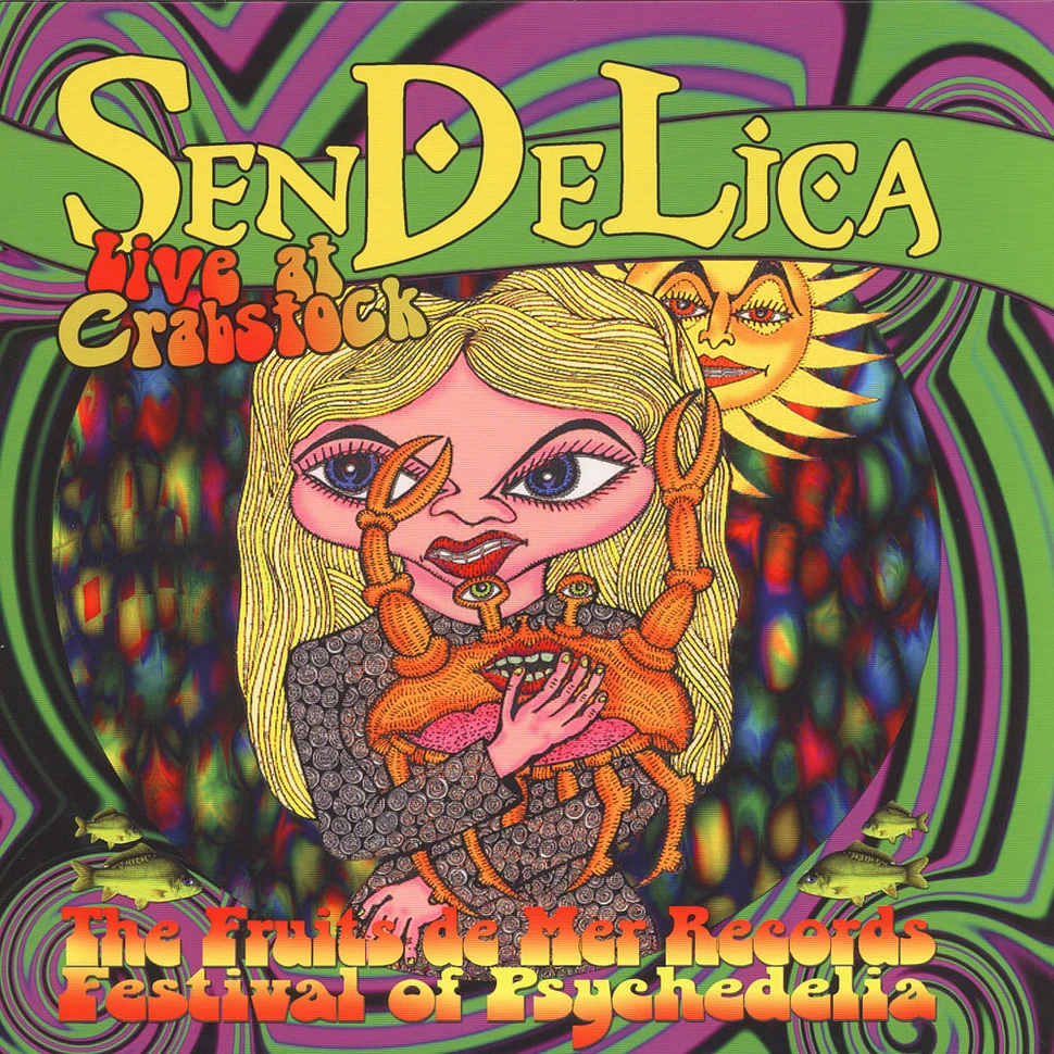 Sendelica - Live At Crabstock Black Vinyl Edition