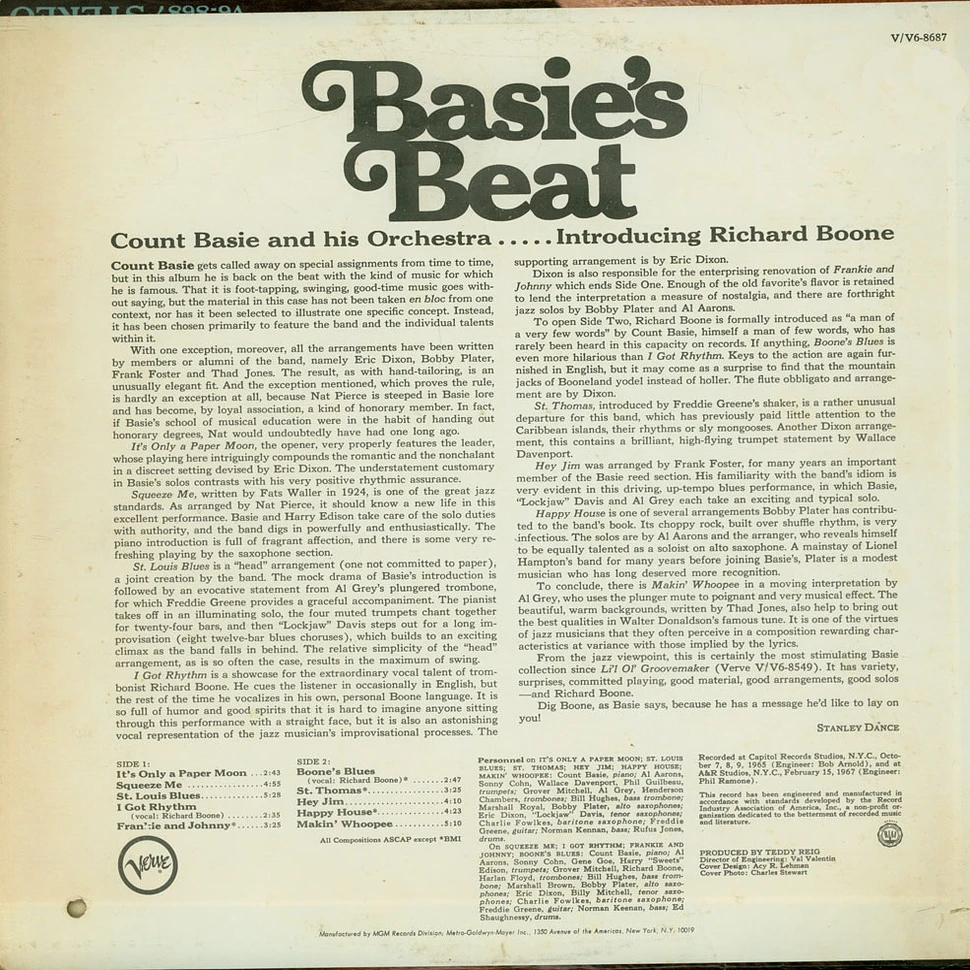 Count Basie Orchestra - Basie's Beat