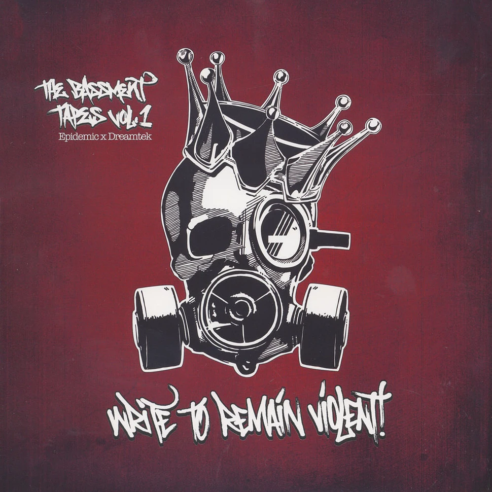 Epidemic x Dreamtek - The Bassment Tapes Volume 1: Write To Remain Violent Black Vinyl Edition