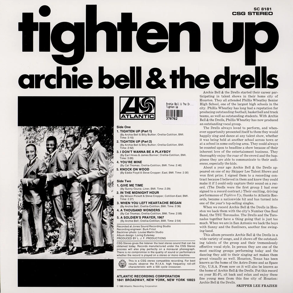 Archie Bell & The Drells - Tighten Up