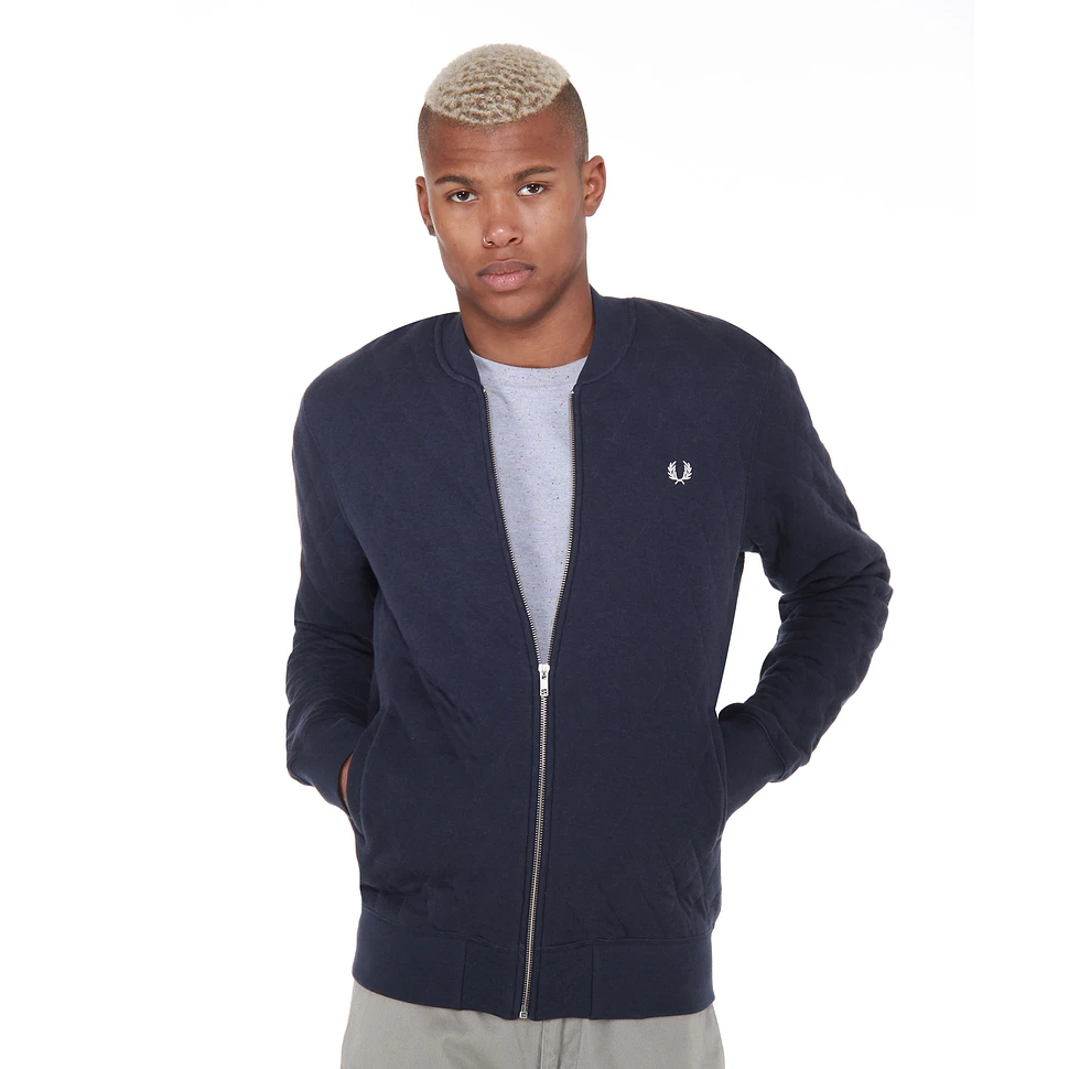 Fred Perry - Quilted Marl Bomber Jacket