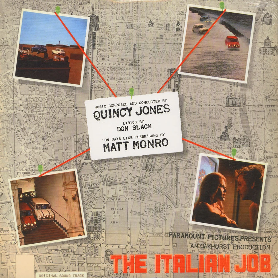 Quincy Jones - OST The Italian Job Back To Black Edition