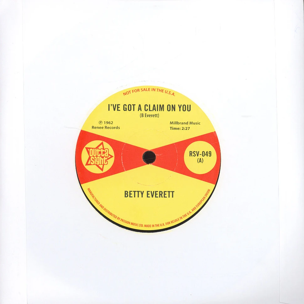 Betty Everett / Juanita Nixon - I`ve Got A Claim On You / Stop Knockin