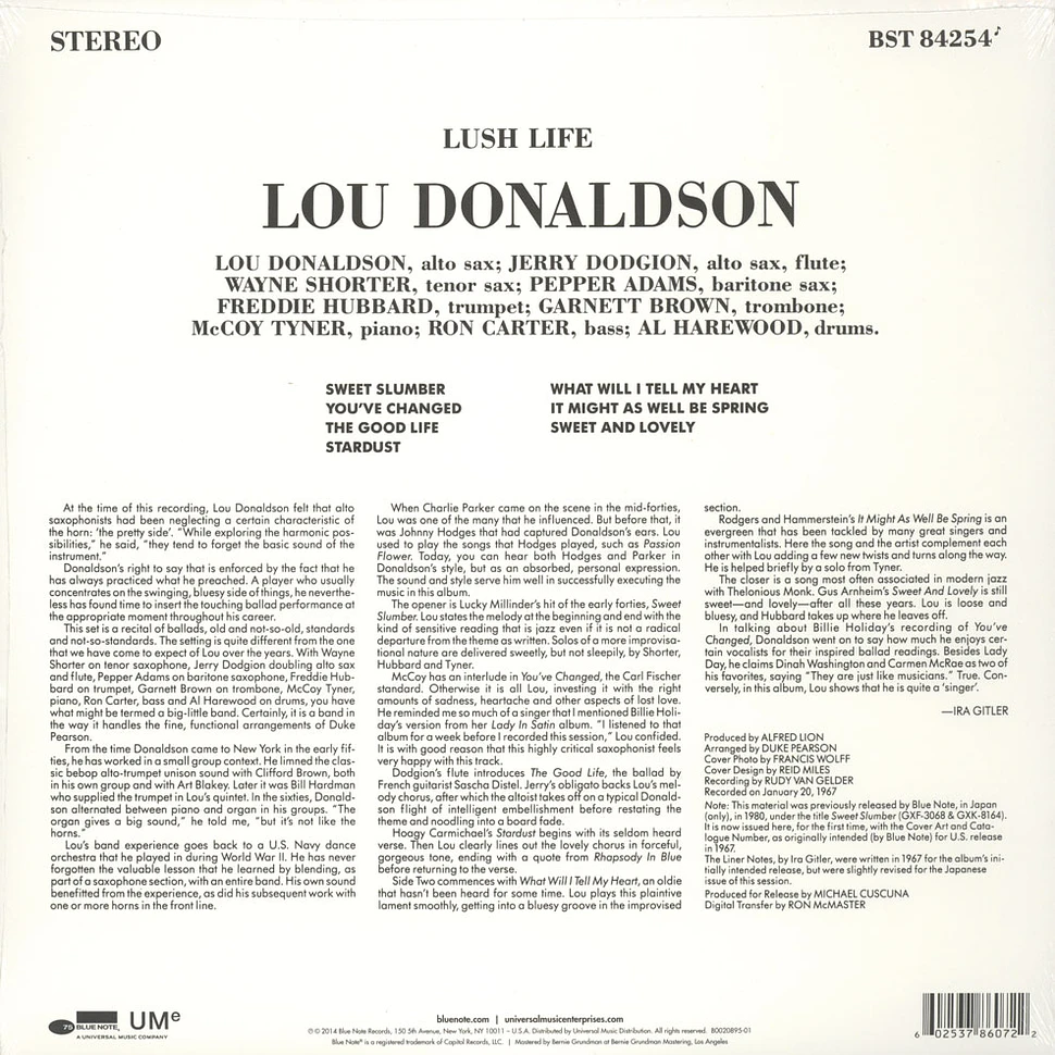 Lou Donaldson - Lush Life
