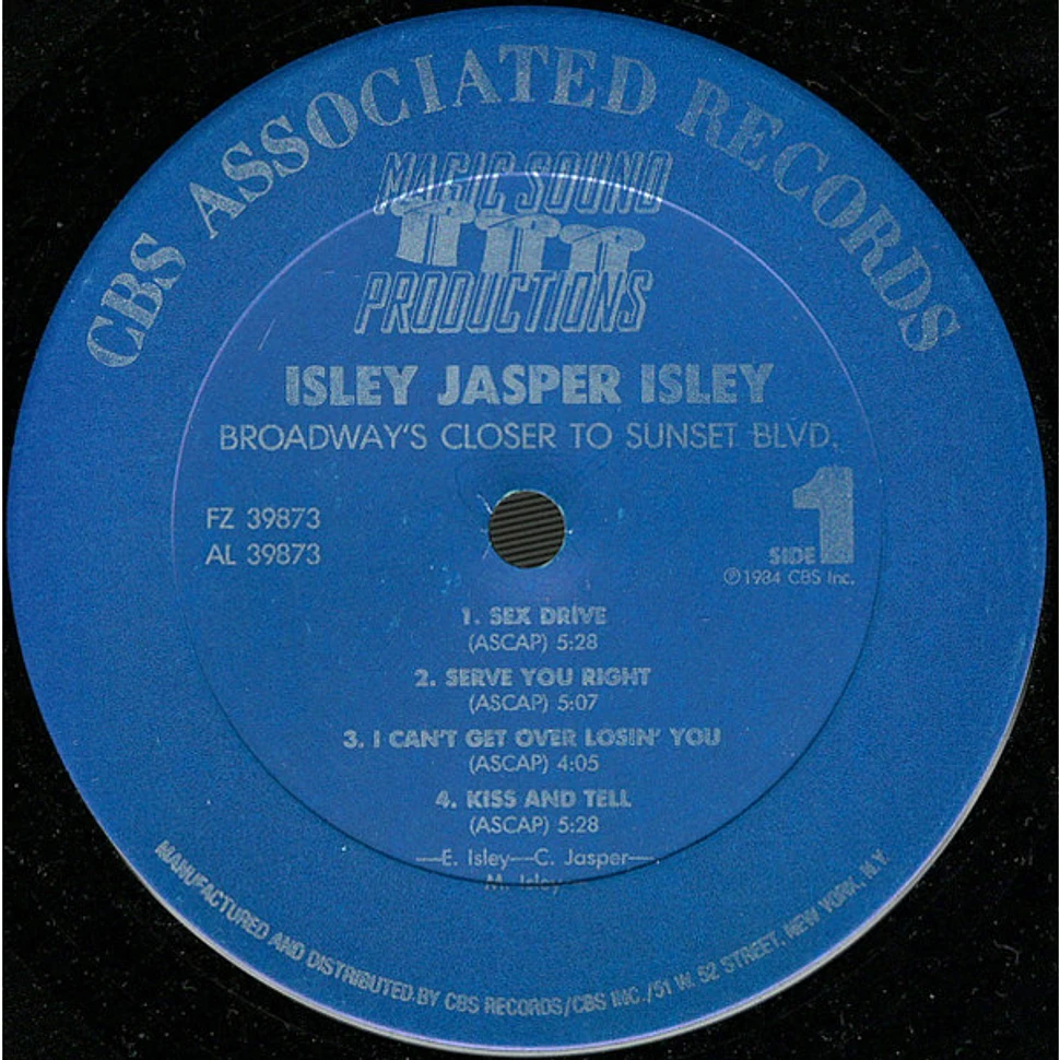 Isley Jasper Isley - Broadway's Closer To Sunset Blvd.