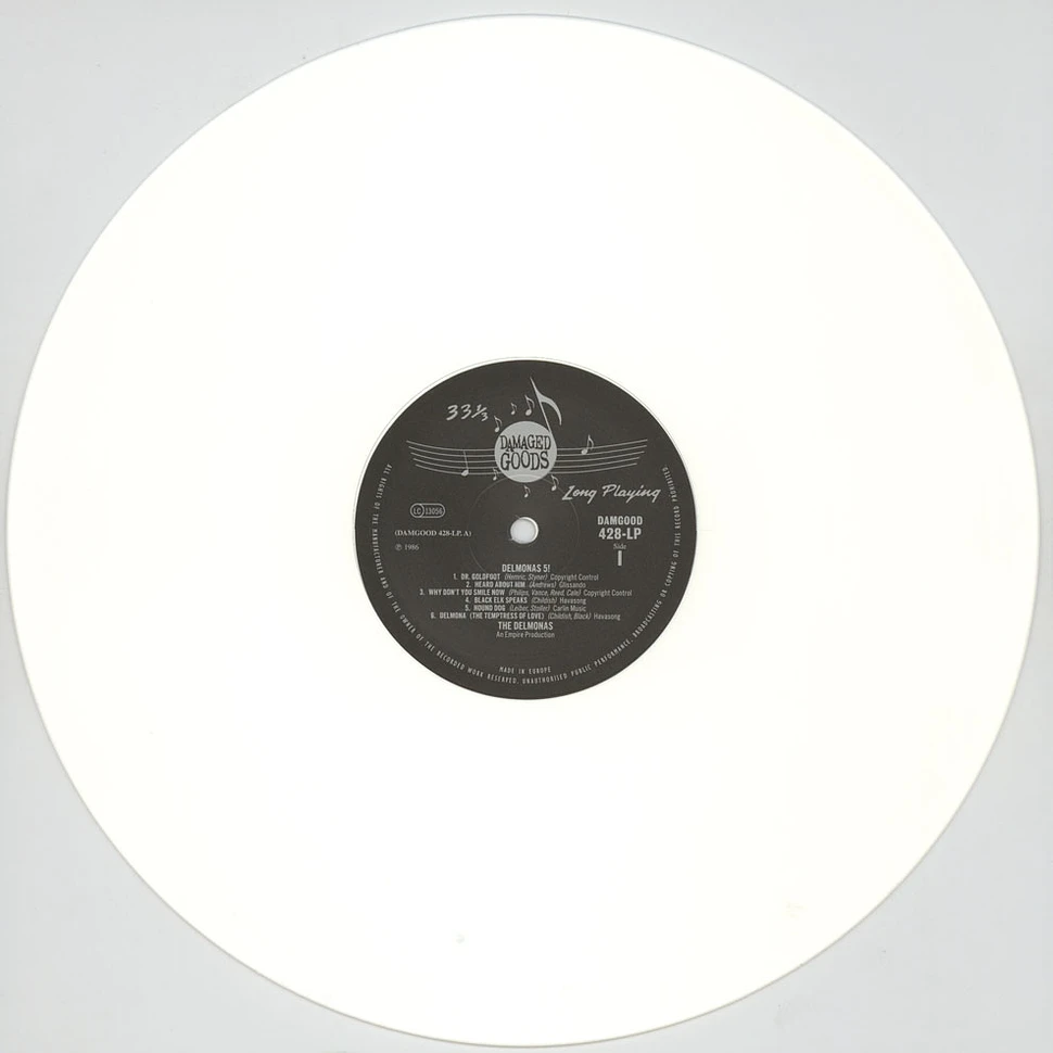 The Delmonas - Delmonas 5! White Vinyl Edition