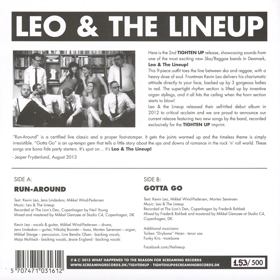 Leo & The Lineup - Run Around