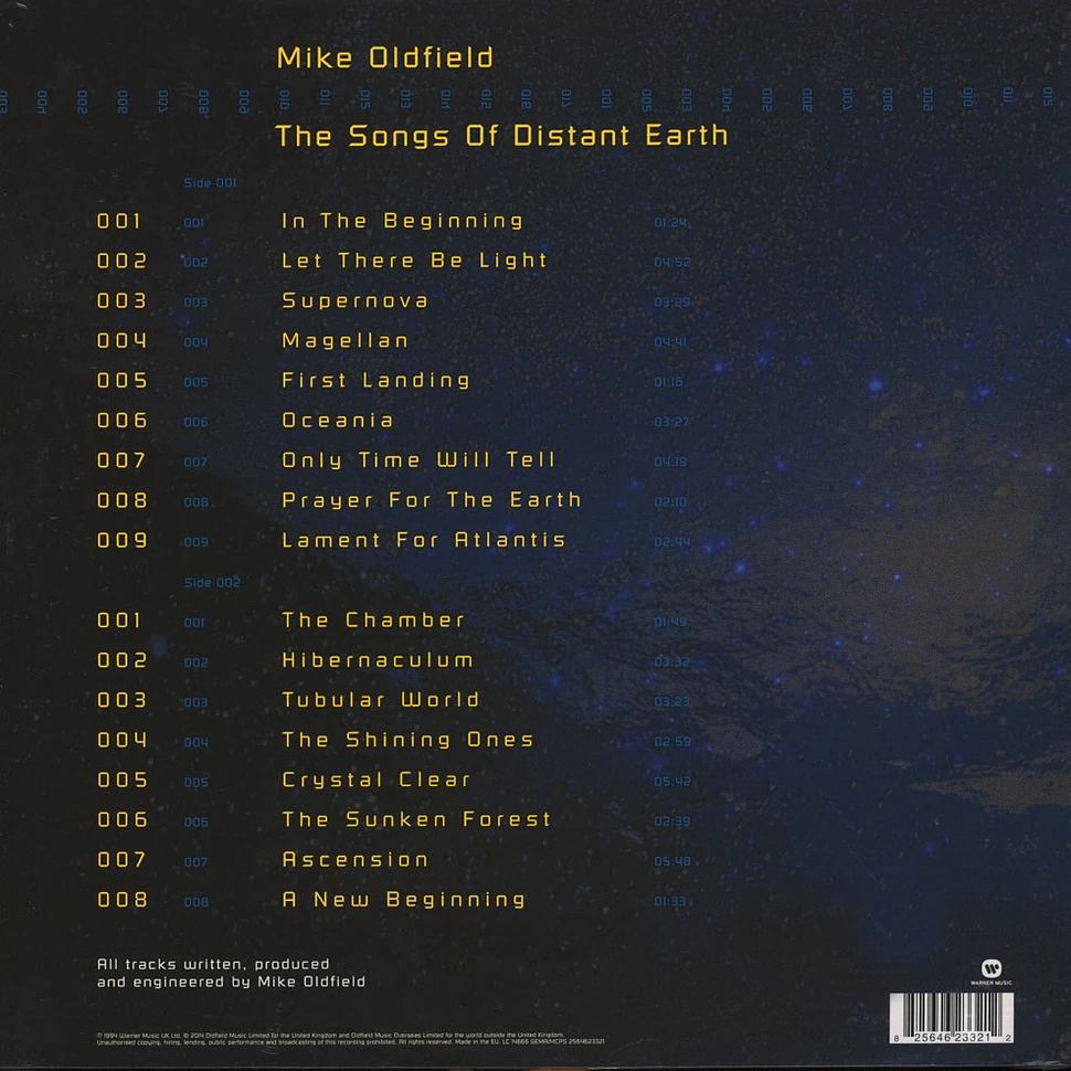 Mike Oldfield - The Songs Of Distant Earth