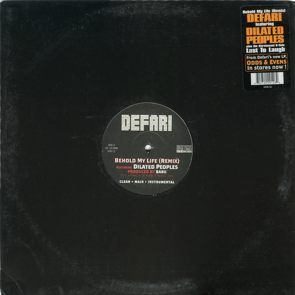 Defari - Behold My Life (Remix)